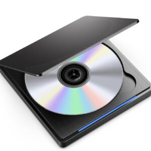 External CD/DVD Drive for Laptop,CD Burner Clamshell Portable Reader Writer Optical Disk Drive, DVD Player for Laptop +/-RW USB 3.0,External DVD Drive for PC Windows Linux Mac